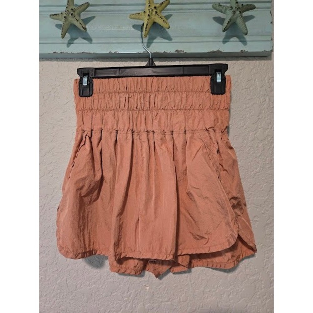 Free People Movement Orangeish Shorts